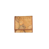 Alviero Martini - Portafoglio piccolo con bottone Geo Classic W015, Beige